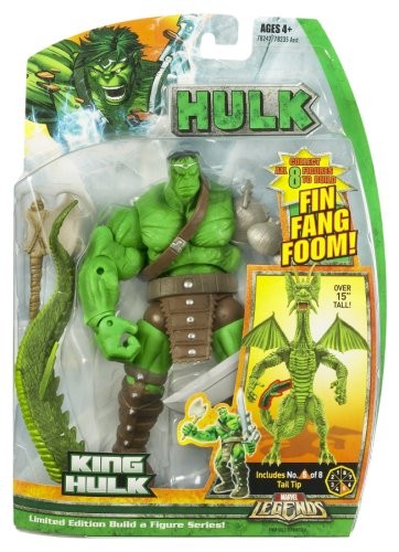 Marvel Legends King Hulk Fin Fang Foom Series MOC Hasbro 2007