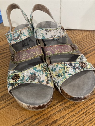 NWOB L'Artiste Spring Step - Women's Joelina-Ankle Strap Sandals Sz 38