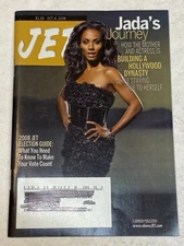 Jet Magazine Oct 6 2008 Jada Pinkett Smith Will Fashion Roland Martin Obama Vote