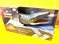 Jurassic World Rebirth Super Colossal Mosasaurus Action Figure New In Box 36 In.