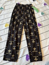 NFL New Orleans Saints Youth Size Medium 10/12 Pajama Pants