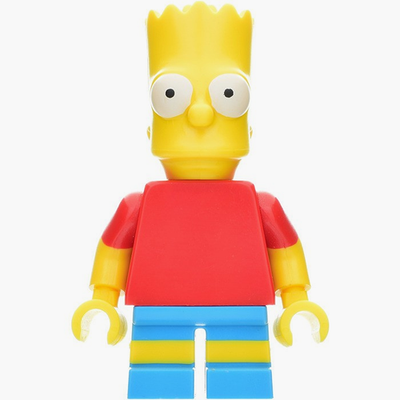 #ad LEGO The Simpsons Series 2: Bart Simpson Minifigure New Retired $12.99