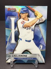 2025 Bowman’s Best Jac Caglianone RC Aqua Refractor /199 Prospect RC Royals TP-3