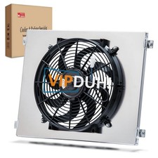 3.7L Aluminum Radiator Shroud with Fan Fits 1967-1973