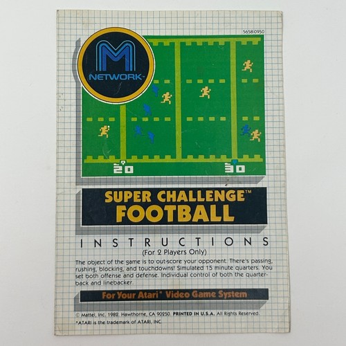 Atari 2600 Video Game Instruction Manual Booklet Only - You Pick Title - Picture 88 of 95
