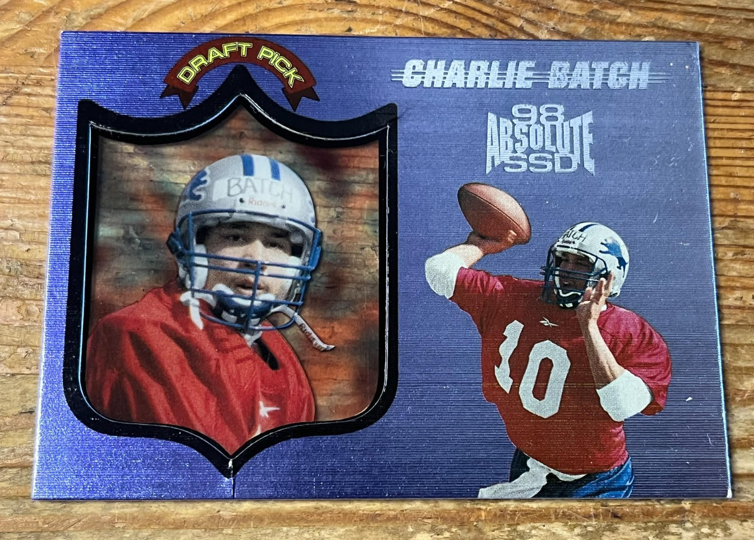 1998 Playoff Absolute SSD Silver Charlie Batch #59 Rookie Card RC