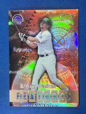 2000 Topps Finest Refractors #134 Larry Walker / Todd Helton Rockies