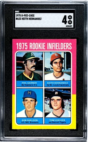 KEITH HERNANDEZ 1975 O-PEE-CHEE SGC 4 TOUGH TO FIND