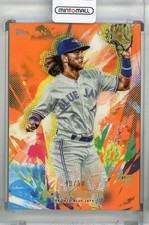 2020 Topps Inception Toronto Blue Jays Bo Bichette Base Orange 49/50
