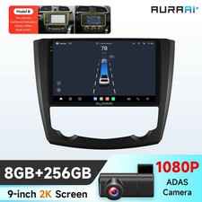 CarPlay Autoradio F&uuml;r Renault Kadjar 2015-2019 GPS BT5.0 DSP AI Android 8+256GB