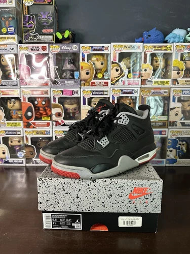 Size 9.5 - Air Jordan 4 Retro Bred Reimagined
