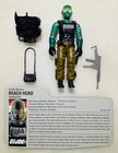 G.I. Joe 1986 Beach Head (Ranger) w/Original File Card, 100% COMPLETE, EXCELLENT