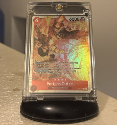 Bandai One Piece Card Game Portgas D Ace ST30-007 Special Foil Rush English