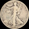 1935 50C Walking Liberty Half Dollar Philadelphia, Pennsylvania, Philadelphia Liberty Walking