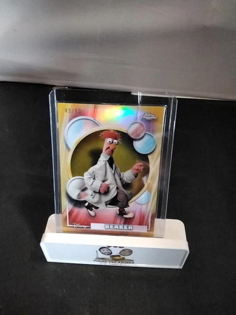 2026 Topps Chrome Disney Beaker Gold Wave Refractor 49/50
