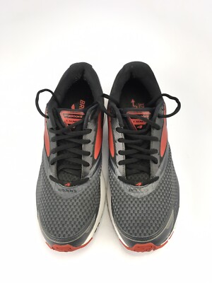 Brooks Launch 4 Mens Running Shoes Gray Red Black Sneakers 1102441D016 Size 13 Brooks Launch 4 Men main image 2