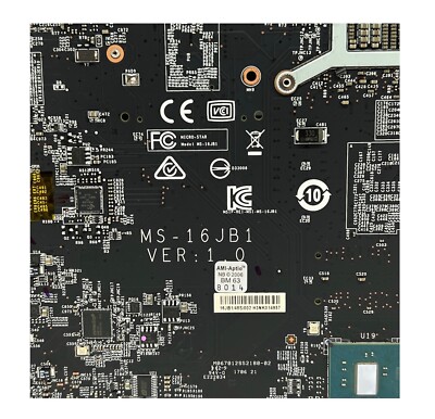 MSI Leopard Pro GP62MVR 7RFX MS-16BJ1 Motherboard Intel i7