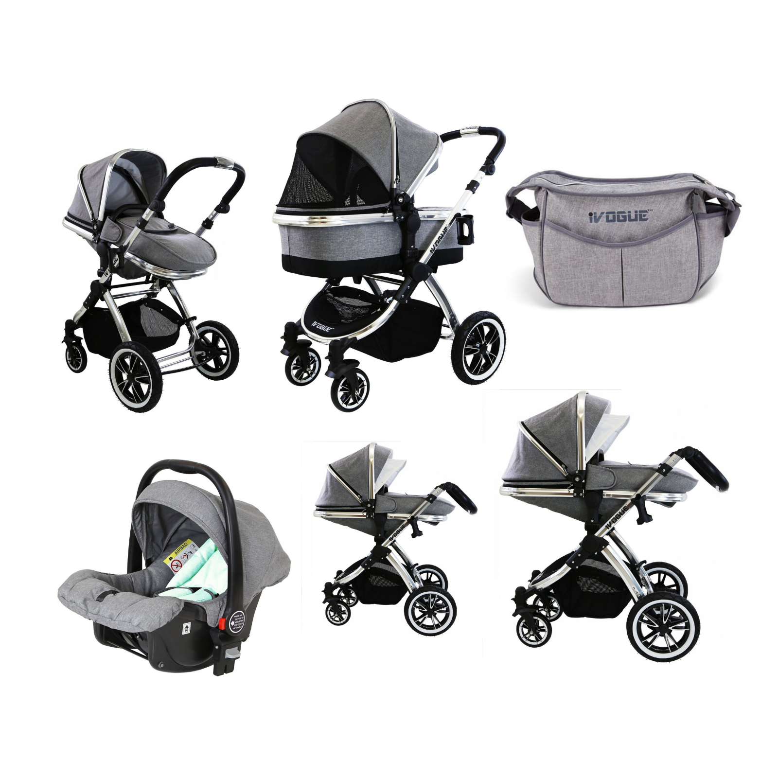 egg 3 in 1 travel system