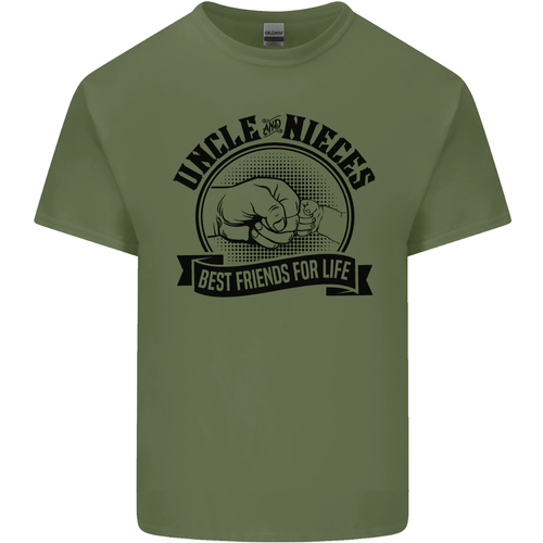 Uncle & Nieces Best Friends Uncles Day Mens Cotton T-Shirt Tee Top - Picture 54 of 101