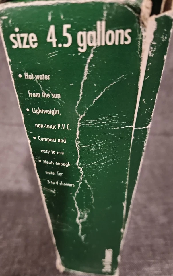 Texsport Jumbo Camp Ducha 4.5 Galones Portátil Exterior Solar Senderismo Mochilero Foto 2 de 4