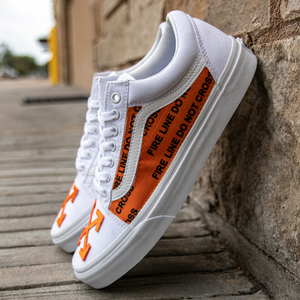 off white vans ebay