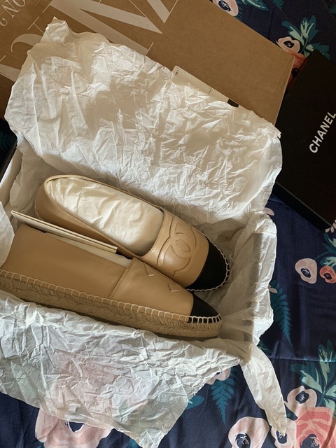 chanel espadrilles ebay