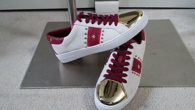 michael kors frankie stripe sneaker