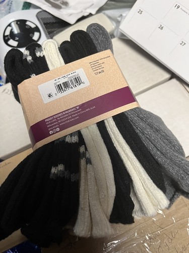 Mike Lukas Socks Asst 6PK size 6-10 NEW IN PACK - Picture 3 of 3