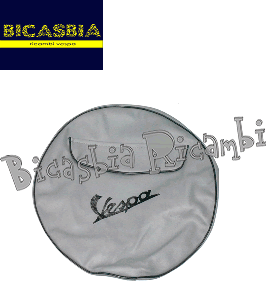 10538 - Gray Wheel Cover For Wheel 3-50-8 Vespa 125 Super