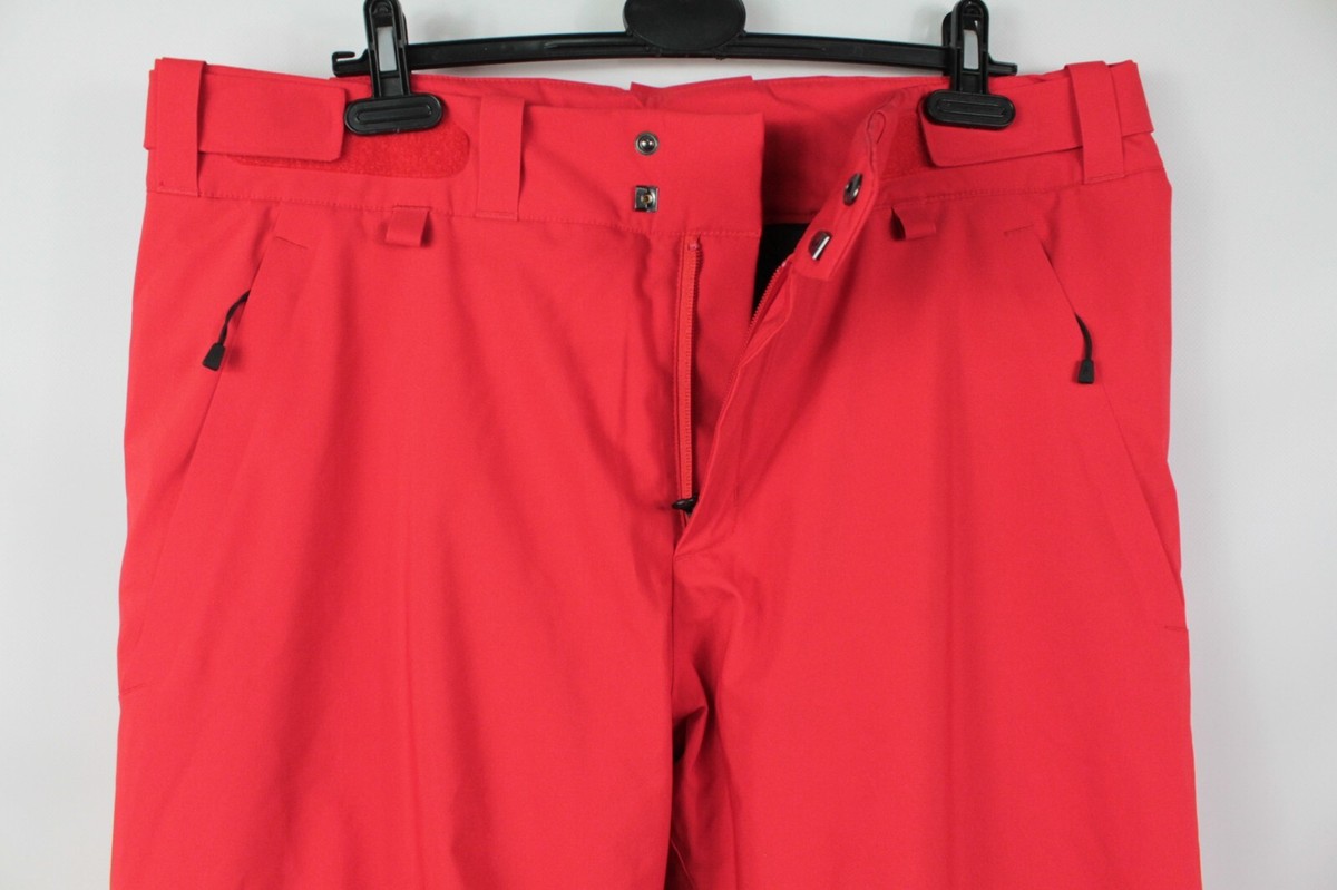 Peak Performance Maroon Red Ski Pants Men's Size XL/XXL US 38/40