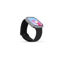 Bliing Sterling Silver Case For Apple Watch Series 9/8/7 45MM