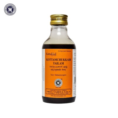 Kottakkal Ayurveda Kottamchukkadi Tailam 200ml, Herbal Ayurvedic Joint Wellness