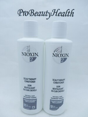 NIOXIN # 2 SCALP THERAPY Conditioner fine hair 10.1 oz 2 bottles