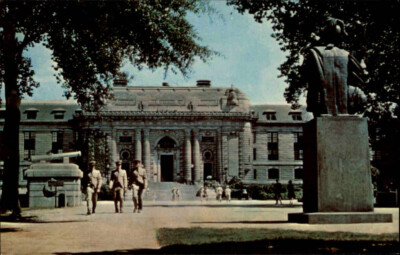 Bancroft Hall U.S. Naval Academy ANNAPOLIS Maryland US-Postcard Postkarte ~1970