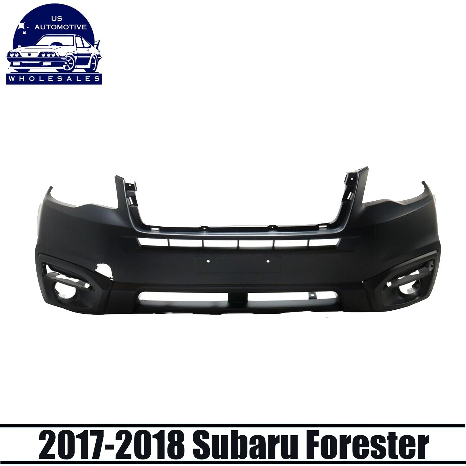 New Front Bumper Cover Fascia For 2017-2018 Subaru Forester