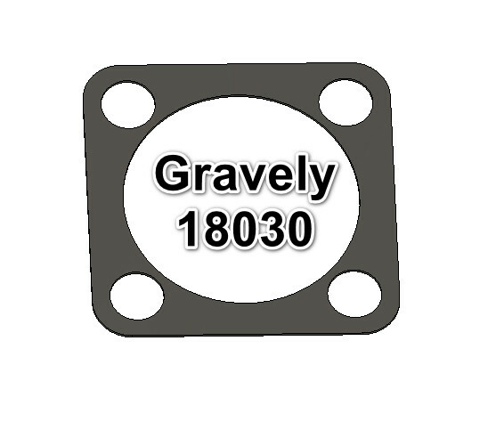 GRAVELY AXLE HOUSING GASKET 18030 800/8000/G SERIES RIDER USA Made | eBay