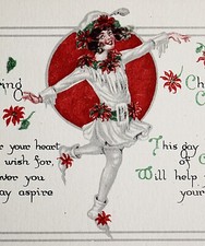 Christmas Raphael Tuck PostCard Circa 1910s Made in USA Merry Xmas Card #151