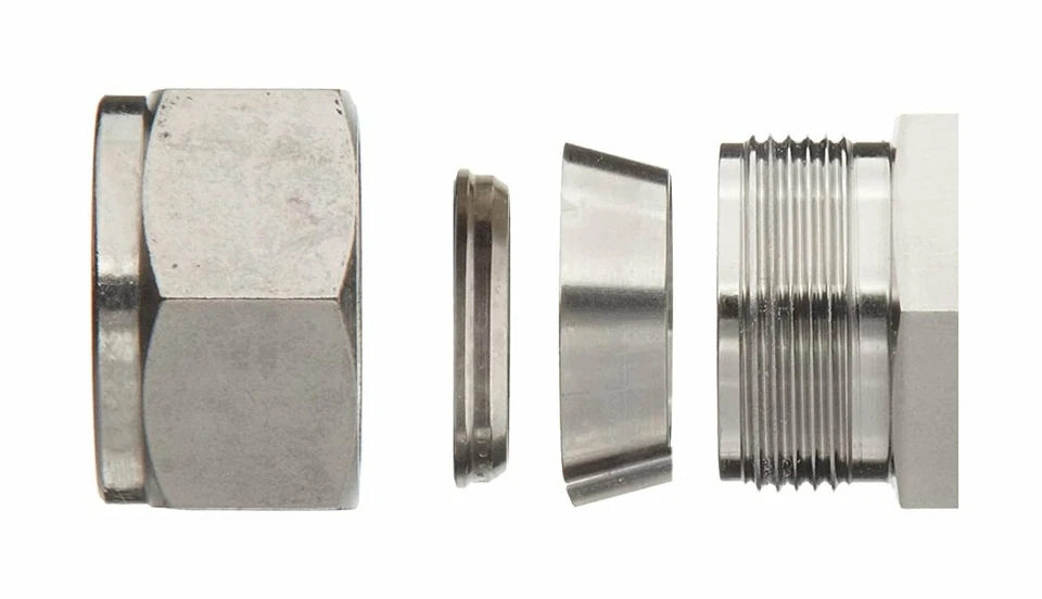 1/4" Tube OD x 1/2" MNPT Male Connector Fitting 316ss Ham-Let 768LSS1/4X1/2 - Image 2 of 2