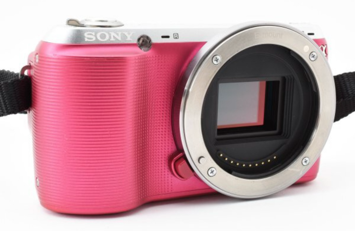【美品】Sony NEX-3 ピンク ボディ Sony Nex-C3 Pink Mirrorless Camera Body With Accessories From Jp