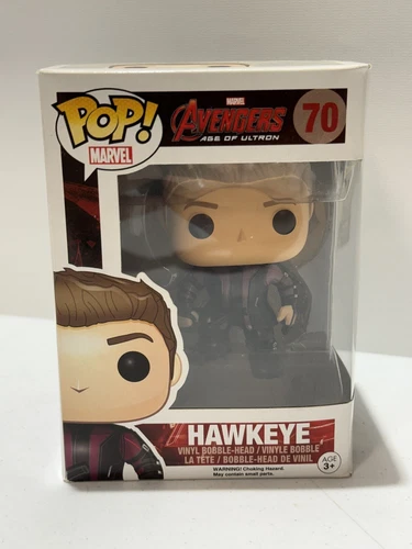 Funko Pop! MARVEL AVENGERS: AGE OF ULTRON HAWKEYE BOBBLE-HEAD FIGURA #70 NUEVO EN CAJA NUEVO