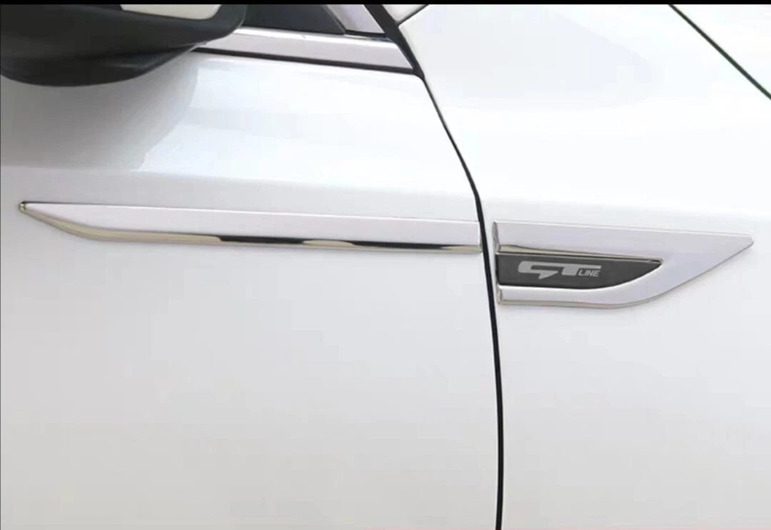 For Peugeot 308 Car Accessories Gt Line With Logo Emblems Door Side Wing Fender