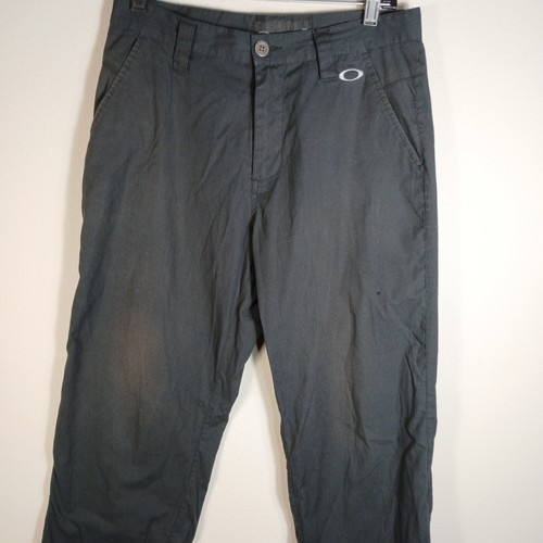 Oakley Hose Herren 30 schwarz gerades Bein Outdoor Golf atmungsaktiv leicht PC55 - Bild 2 von 16