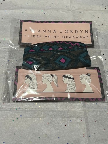 NIP Avianna Jordyn Tribal Print Headwrap Hair Wrap * stylish, soft, comfortable - Picture 2 of 7