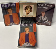 Lot of 4 Cassettes Anne Murray Love Songs Greatest Hits Fifteen Of The Best