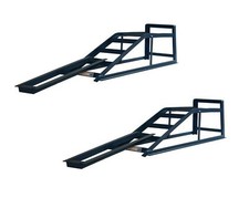 Pair of 2.5 Tone Car Ramps with Ramp Extensions Mates Low Entry Car Van CR25RM1
