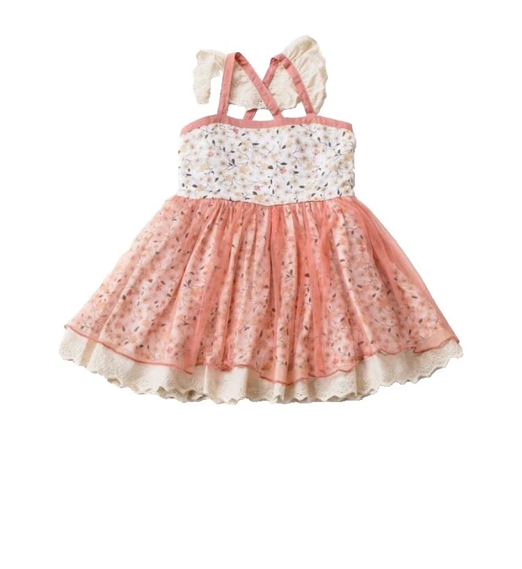 Fairy vestidos de Mezcla de Algodón para Niñas