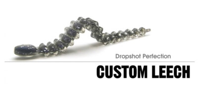 Keitech Custom 3'' Leech Drop Shot Bait - Choose Color