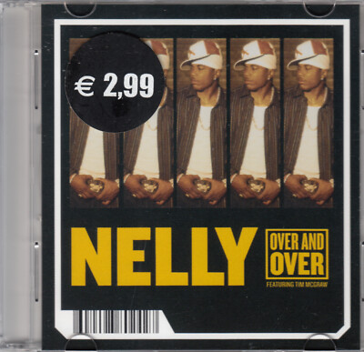 Nelly Featuring Tim McGraw - Over And Over (3'') Mini Pock it CD 2005 Hip Hop