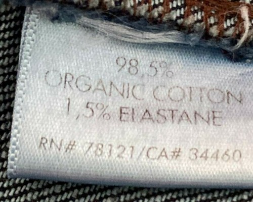 Eileen Fisher Organic Cotton Jean Denim Jacket w/ 2 Pockets Size S - Picture 6 of 6