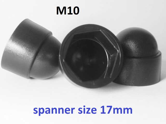 plastic nut caps